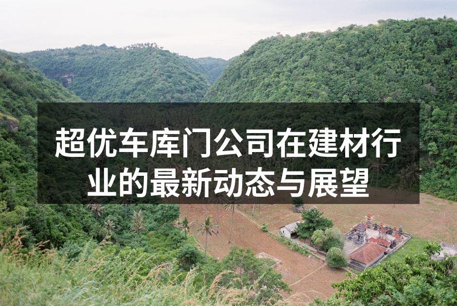 超优车库门展会现场
